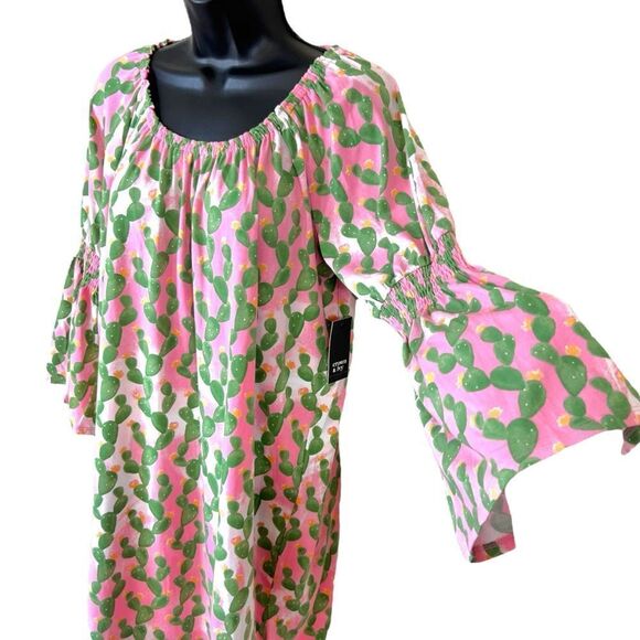 Crown & Ivy Cactus Print Dress - Picture 4 of 12